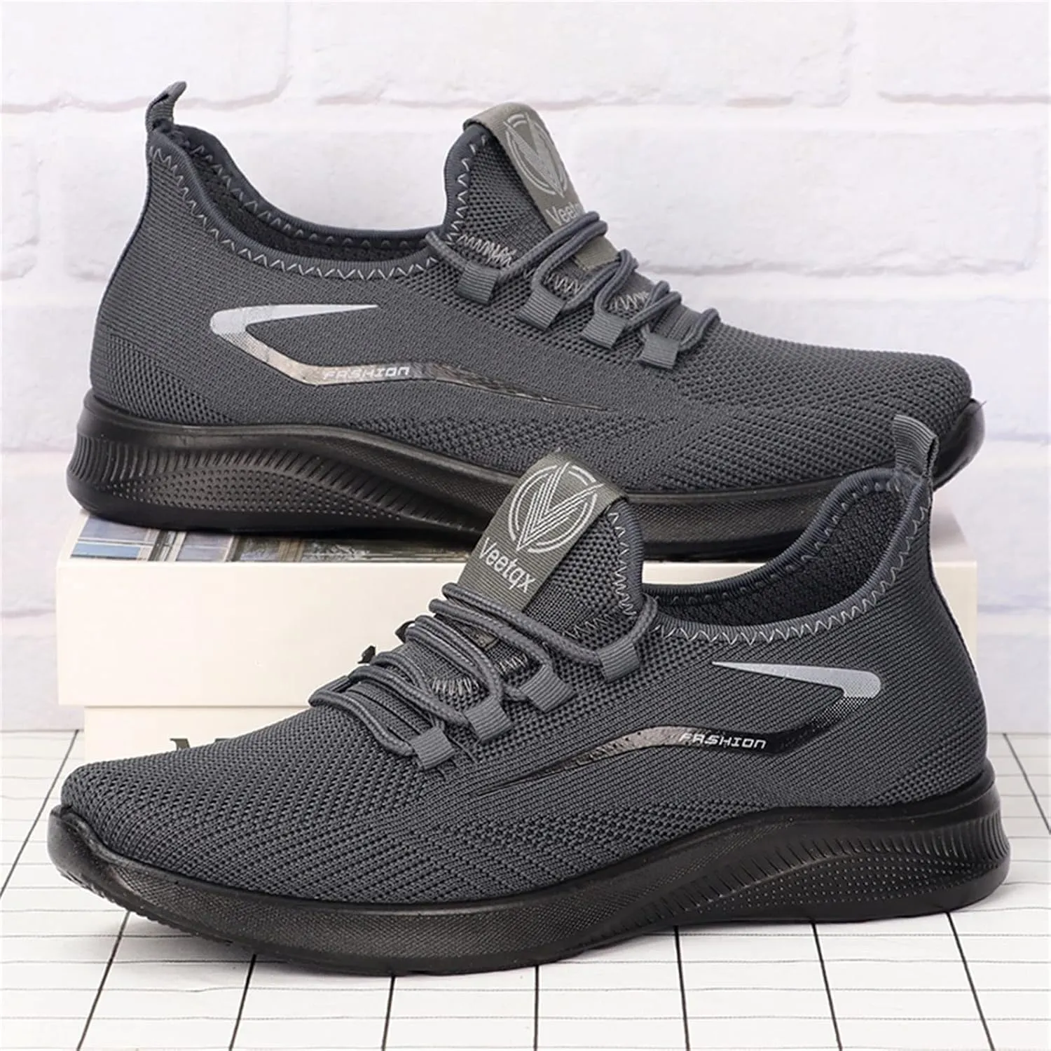 Women's White Fashion Sneakers White Sneakers Men Wide Mens Casual Dress Shoes Round Toe Flats Comfortable Women Loafers Comfortable Womens Slip On Sneakers