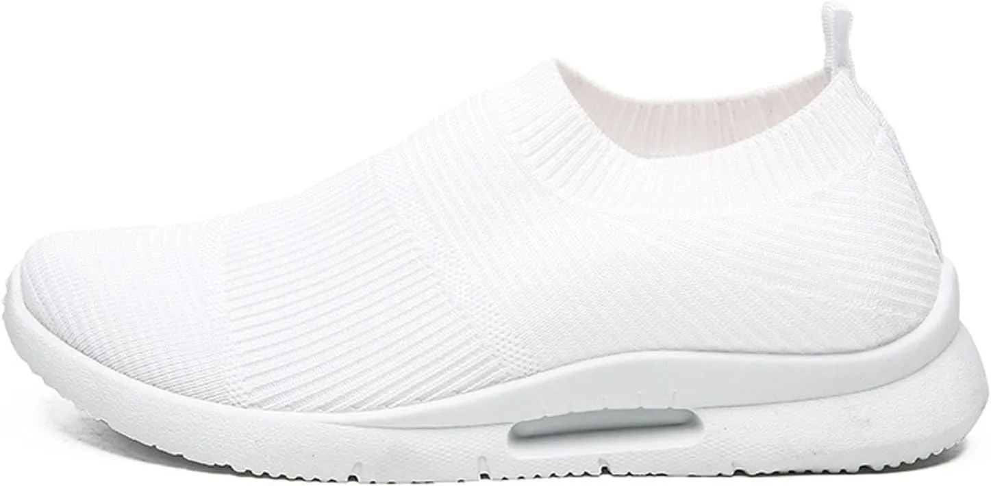 Womens White Tennis Shoes Leather Sneakers Casual Walking Shoes for Women Womens Shoes Casual Dressy Women's Loafer Flat Women's Fashion Sneakers