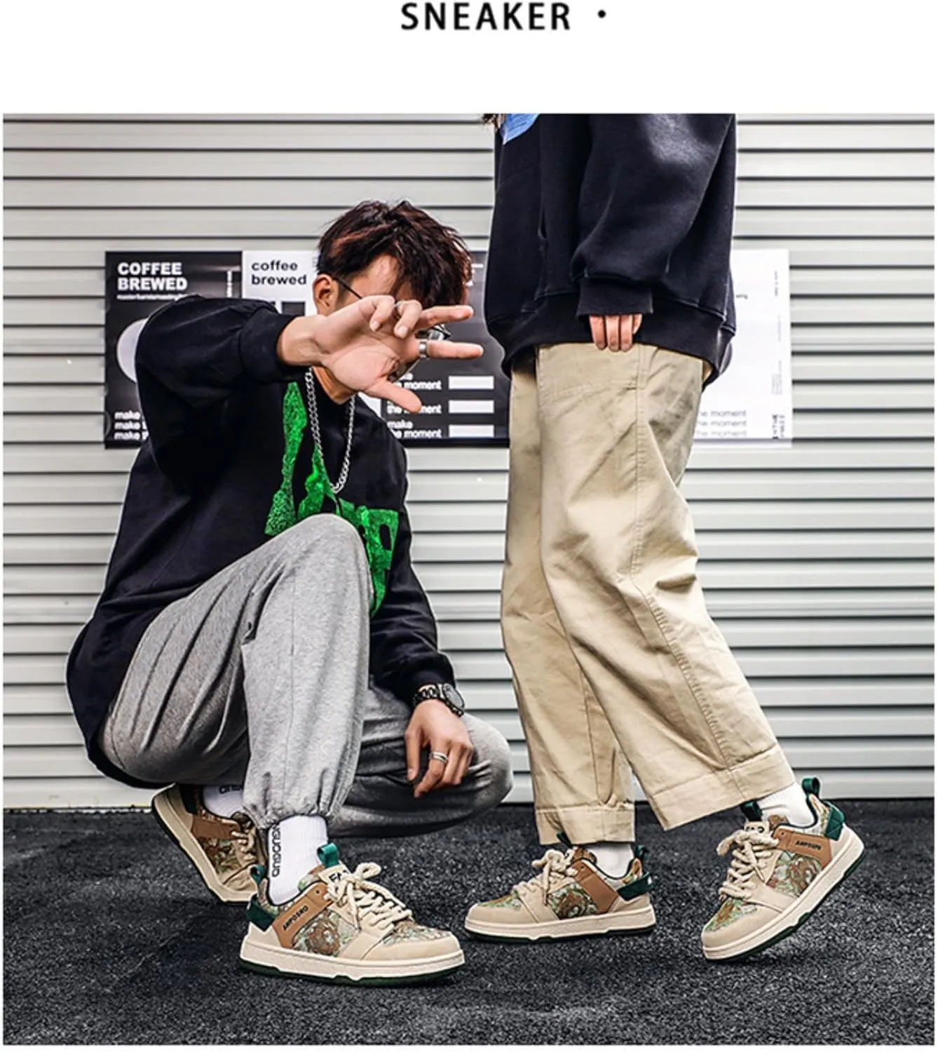 Y2K Retro Sneakers Premium Synthetic PU Leather Skate Shoes for Women Daily Wear with Unique Glow-in-The-Dark Design
